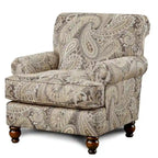 Poltrona d'accento Paisley Beige, Stile Tradizionale, Posti a sedere 1