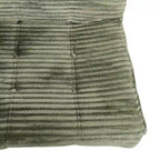Divano a 3 posti in schiuma grigio / verde / beige / nero, nessun assemblaggio richiesto