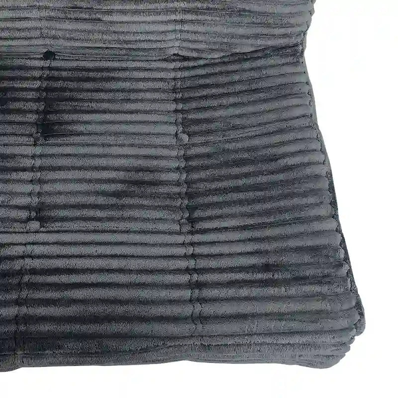 Divano a 3 posti in schiuma grigio / verde / beige / nero, nessun assemblaggio richiesto