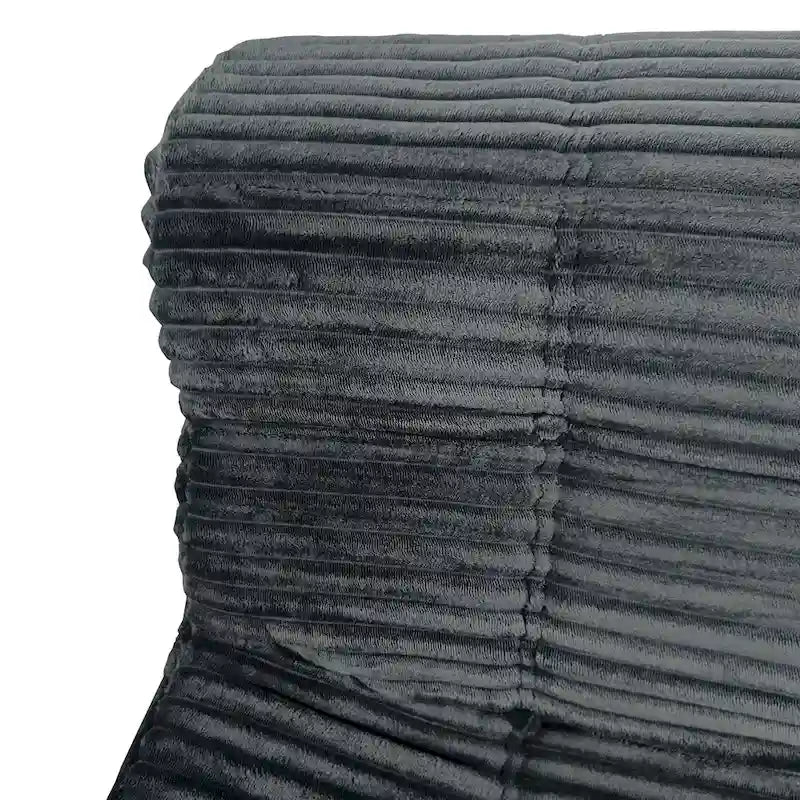 Divano a 3 posti in schiuma grigio / verde / beige / nero, nessun assemblaggio richiesto