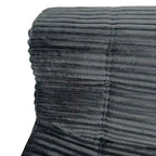 Divano a 3 posti in schiuma grigio / verde / beige / nero, nessun assemblaggio richiesto