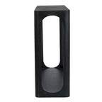 Consolle in legno di mango nero/naturale, stile moderno, 1 pezzo