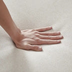 Divanetto a 2 posti trasformabile in lino beige/grigio con schienale regolabile