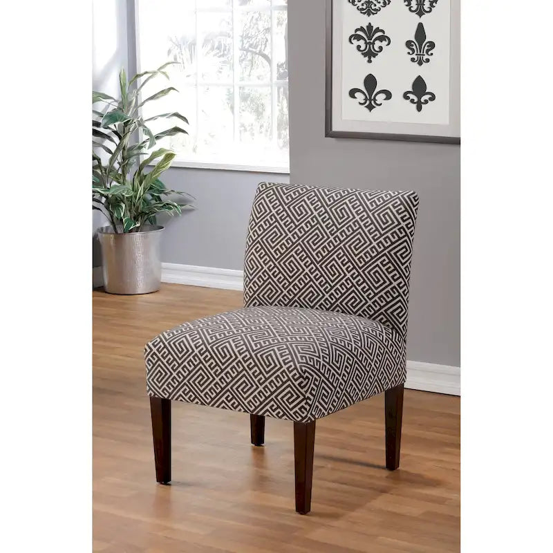Poltroncina sfoderabile senza braccioli, imbottita a bottoni, multicolore, 1 posto