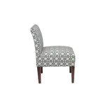 Poltroncina sfoderabile senza braccioli, imbottita a bottoni, multicolore, 1 posto