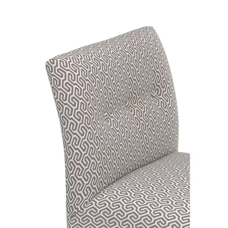 Poltroncina sfoderabile senza braccioli, imbottita a bottoni, multicolore, 1 posto