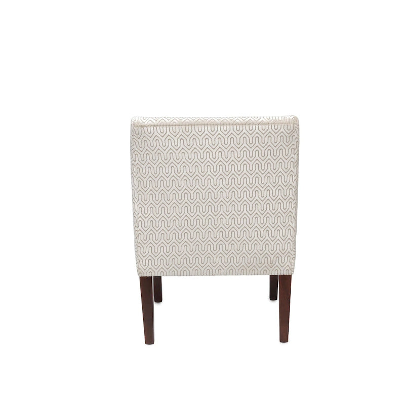 Poltroncina sfoderabile senza braccioli, imbottita a bottoni, multicolore, 1 posto