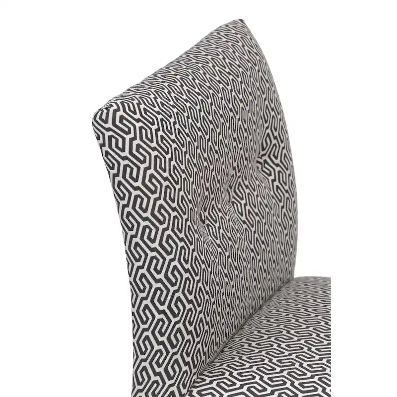 Poltroncina sfoderabile senza braccioli, imbottita a bottoni, multicolore, 1 posto