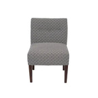Poltroncina sfoderabile senza braccioli, imbottita a bottoni, multicolore, 1 posto