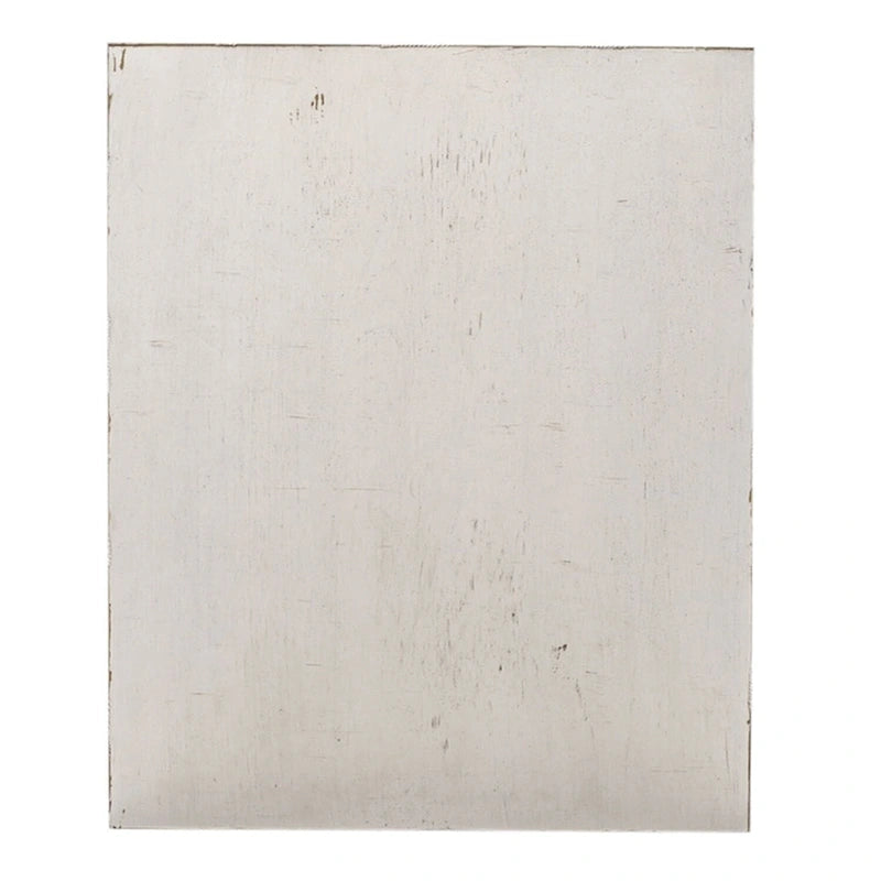 Tavolino d'appoggio con 1 cassetto Bianco Stile Mercato delle Pulci