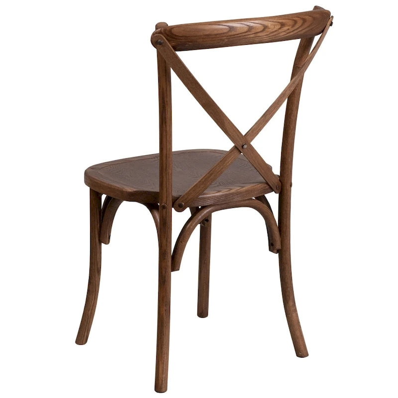 Set tavolo da fattoria pieghevole rustico antico, 12 posti a sedere