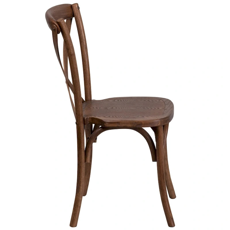 Set tavolo da fattoria pieghevole rustico antico, 12 posti a sedere