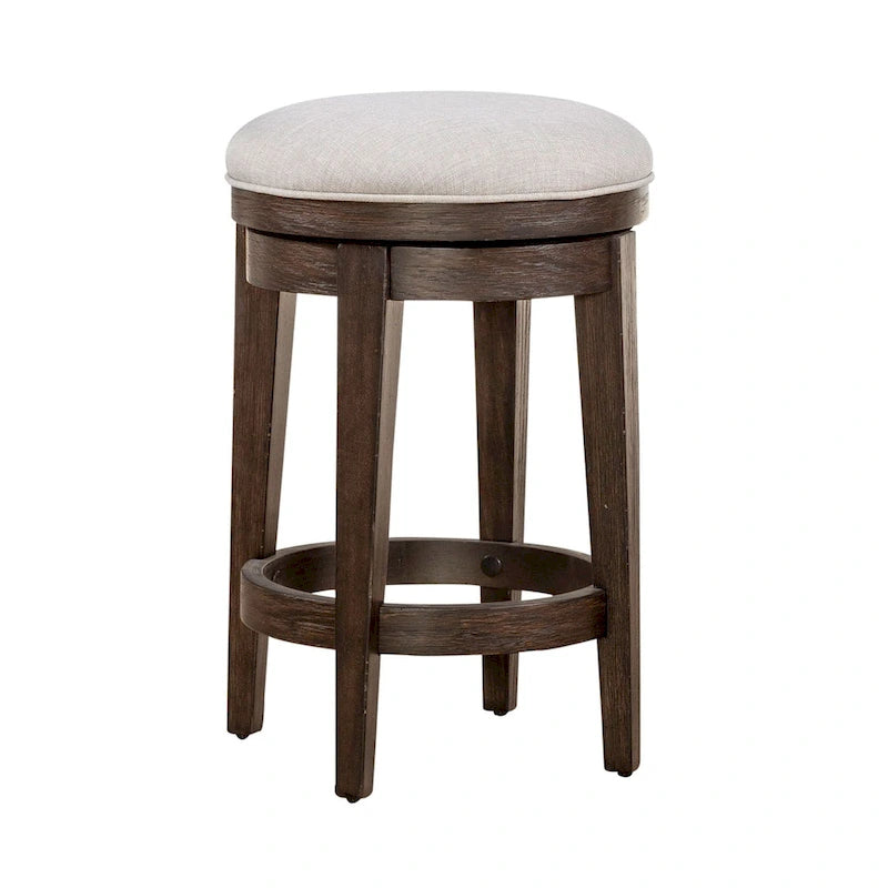 Set da 4 pezzi: Tavolo Consolle da Bar e Sgabelli Girevoli Peppercorn