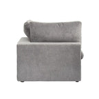 Divano modulare 2 posti con cuscini – Nero / Grigio / Bianco / Cachi