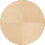 Tavolo da pranzo rotondo, bianco/nero/marmo, base in metallo, per 2-4 persone