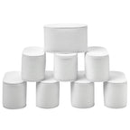Cuscini Espositori per Gioielli in Velluto Bianco e Nero, Set da 8